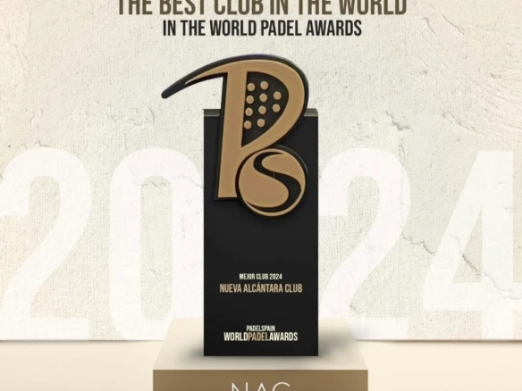 Best Padel Club in The World 2024 Award Marbella NAC