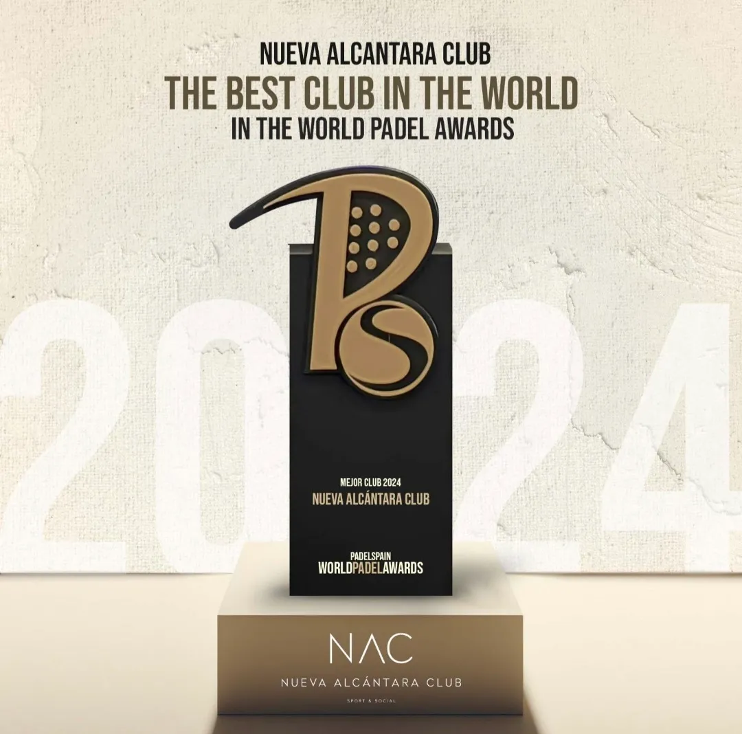 Best Padel Club in The World 2024 Award Marbella NAC