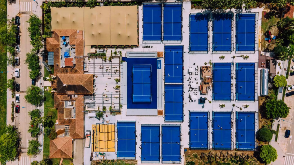 Best Padel Club in the World 2024 NAC Nueva Alcantara Aerial View