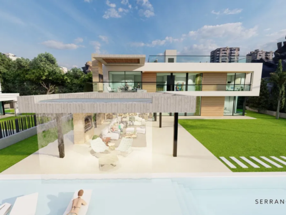 Buy Villa Marbella Close Golf Padel Course Court Nueva Andalucia