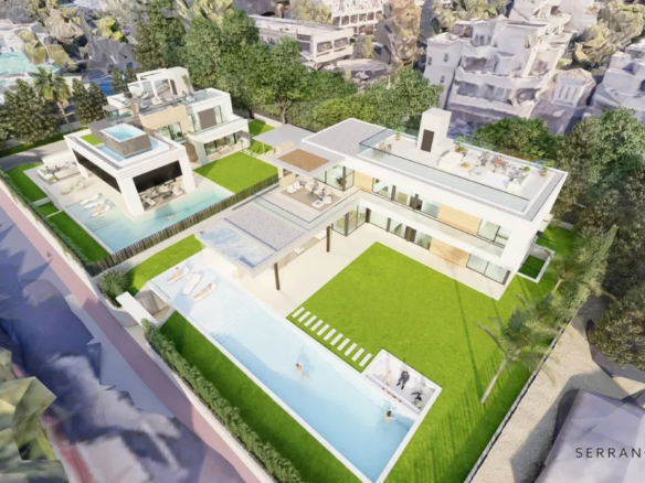 Buy Villa Marbella Close Golf Padel Course Court Nueva Andalucia