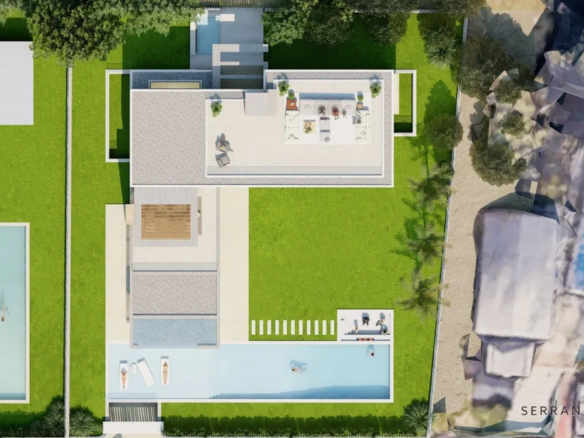 Buy Villa Marbella Close Golf Padel Course Court Nueva Andalucia