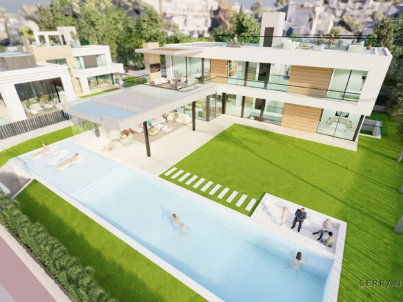 Buy Villa Marbella Close Golf Padel Course Court Nueva Andalucia