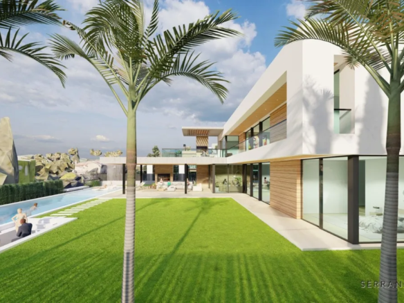 Buy Villa Marbella Close Golf Padel Course Court Nueva Andalucia