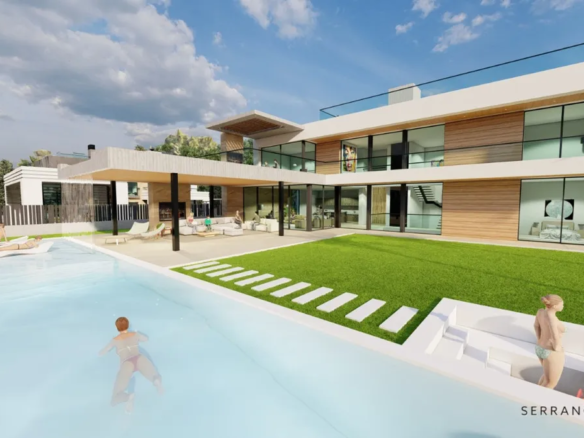 Buy Villa Marbella Close Golf Padel Course Court Nueva Andalucia