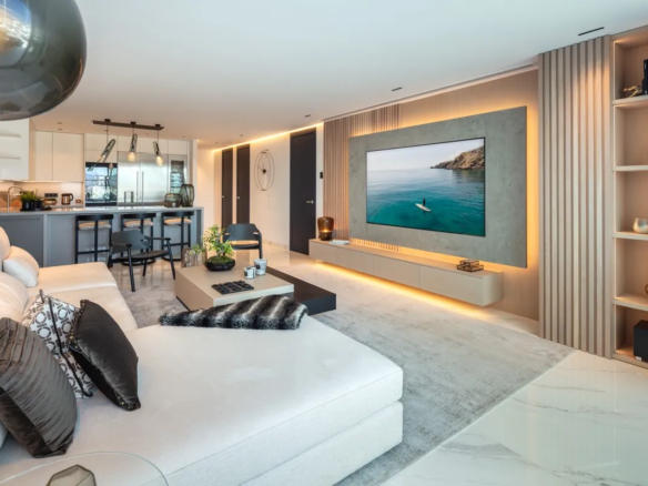 How to Buy Puerto Banus Apartment Sea Frontline Port 2025 Modern renewed luxury