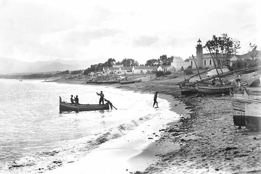 Marbella, 1950 old photo