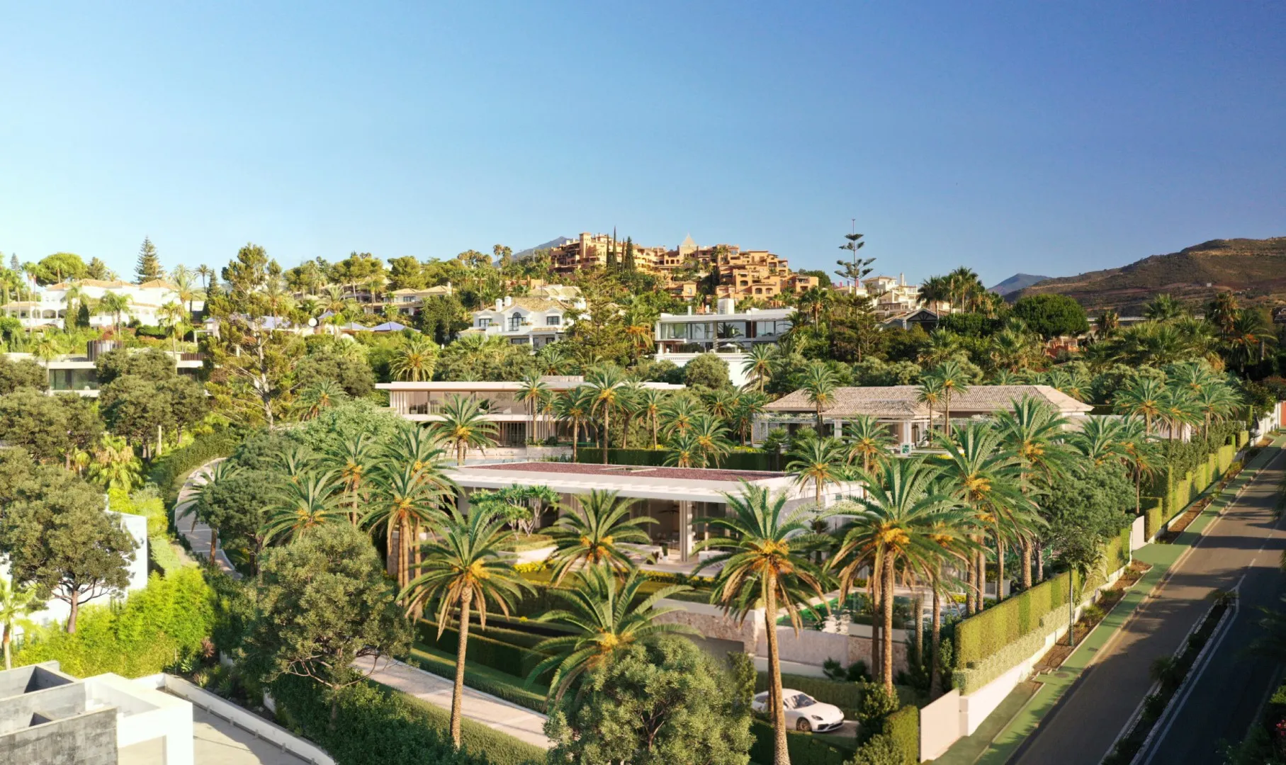 Villa for Sale in Marbella Golf Bay infinite pool (4)