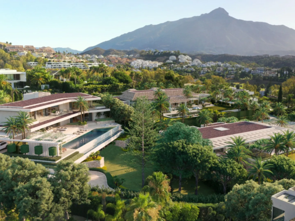 Villa for Sale in Marbella Golf Bay infinite pool (4)