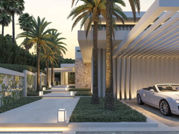 Villa for Sale in Marbella Golf Bay infinite pool (4)