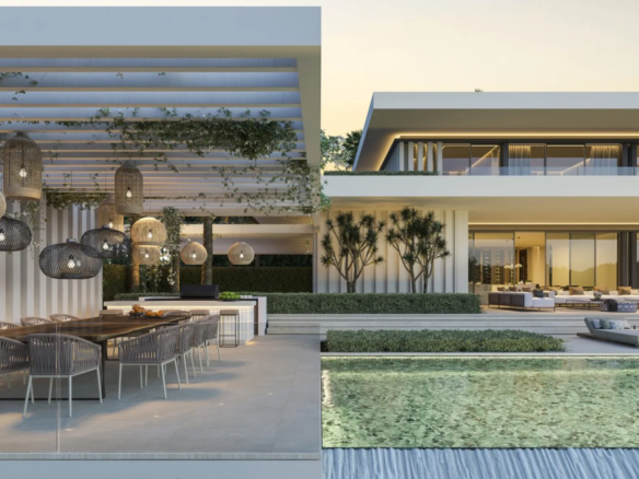 Villa for Sale in Marbella Golf Bay infinite pool (4)