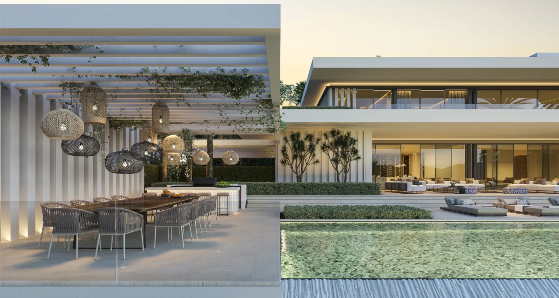 Villa for Sale in Marbella Golf Bay infinite pool (4)