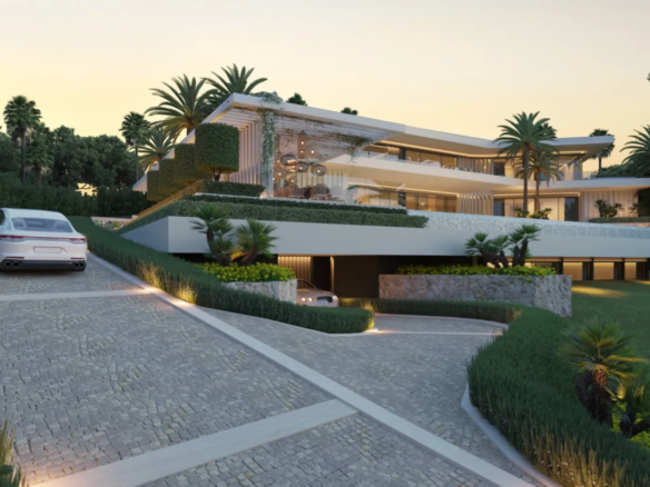 Villa for Sale in Marbella Golf Bay infinite pool (4)