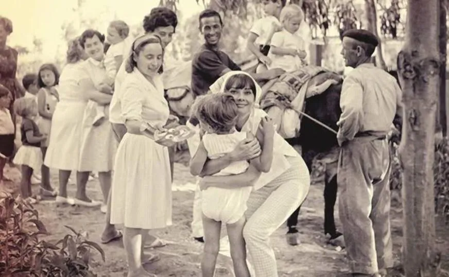 Audrey Hepburn at Marbella Club Hotel
