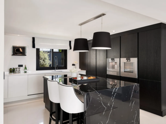 Golf Villa for Rent Marbella Spain Pool Cinema private security (12)