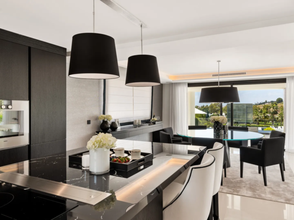 Golf Villa for Rent Marbella Spain Pool Cinema private security (12)