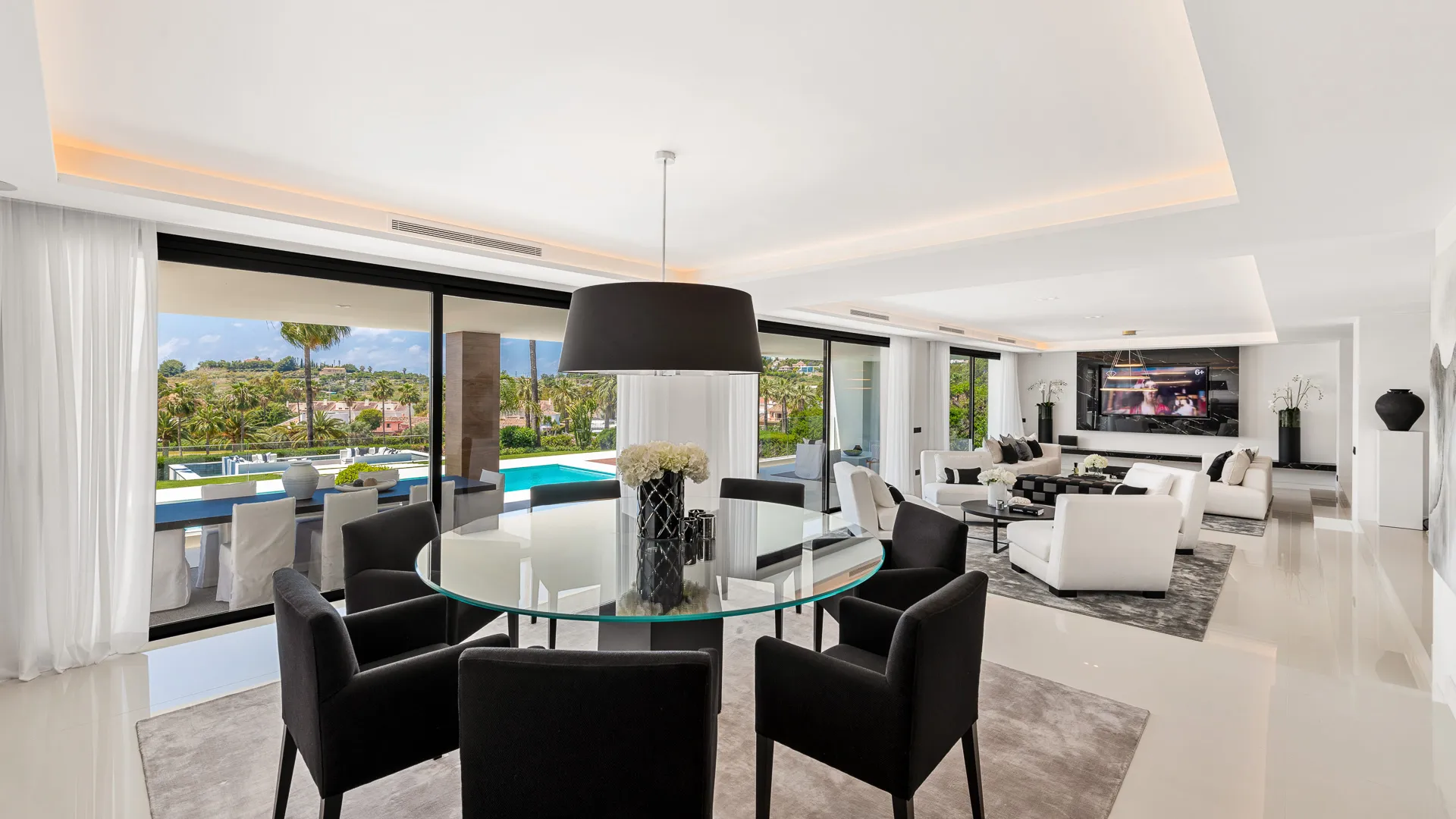 Golf Villa for Rent Marbella Spain Pool Cinema private security (12)