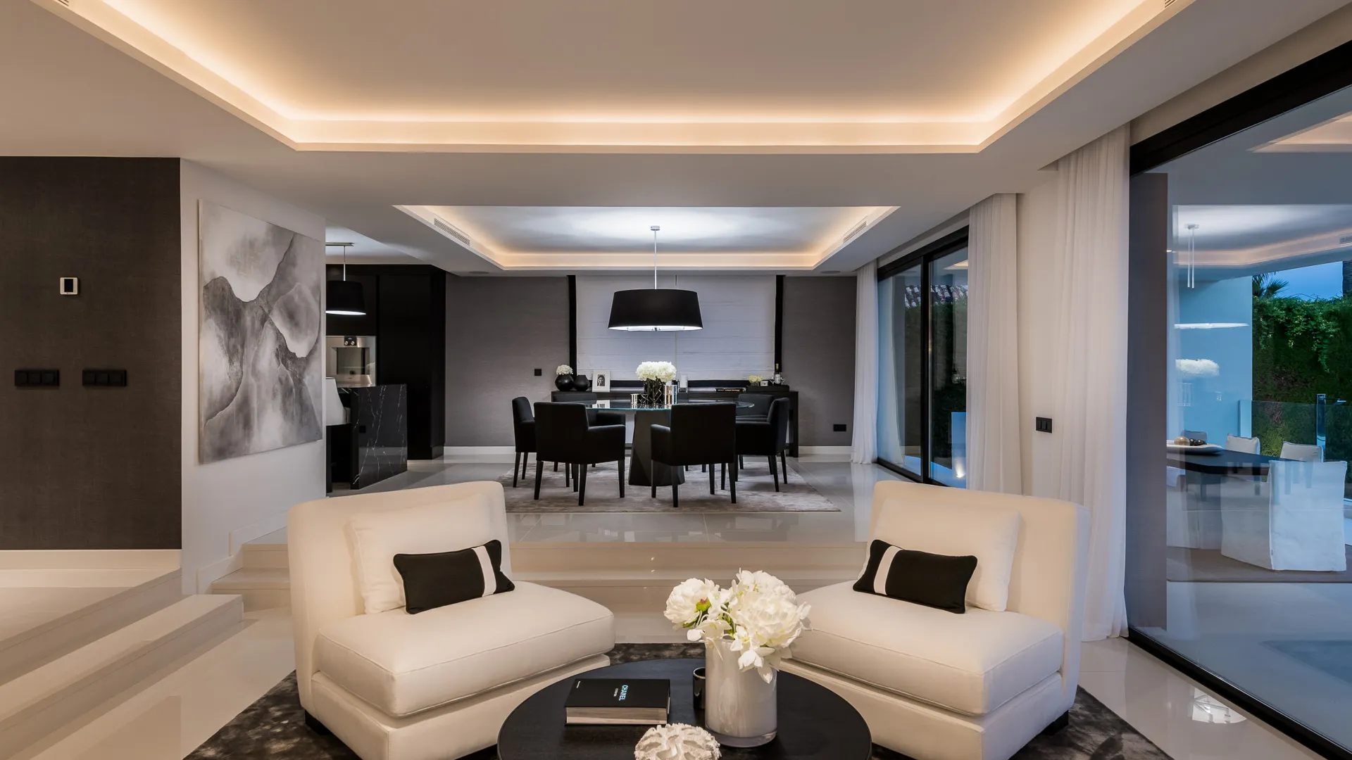 Golf Villa for Rent Marbella Spain Pool Cinema private security (12)