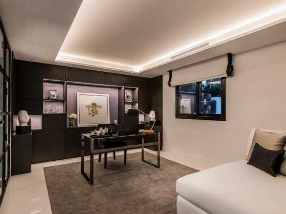 Golf Villa for Rent Marbella Spain Pool Cinema private security (12)