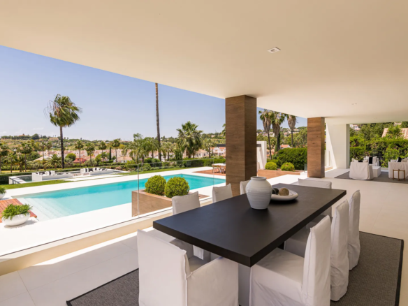 Golf Villa for Rent Marbella Spain Pool Cinema private security (12)