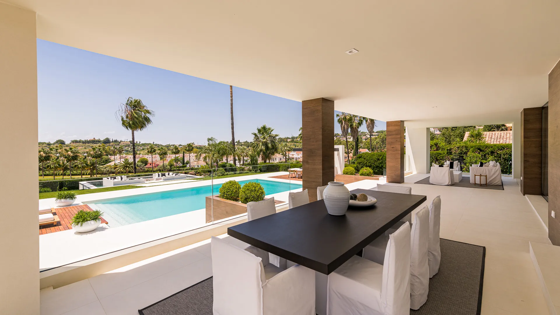Golf Villa for Rent Marbella Spain Pool Cinema private security (12)