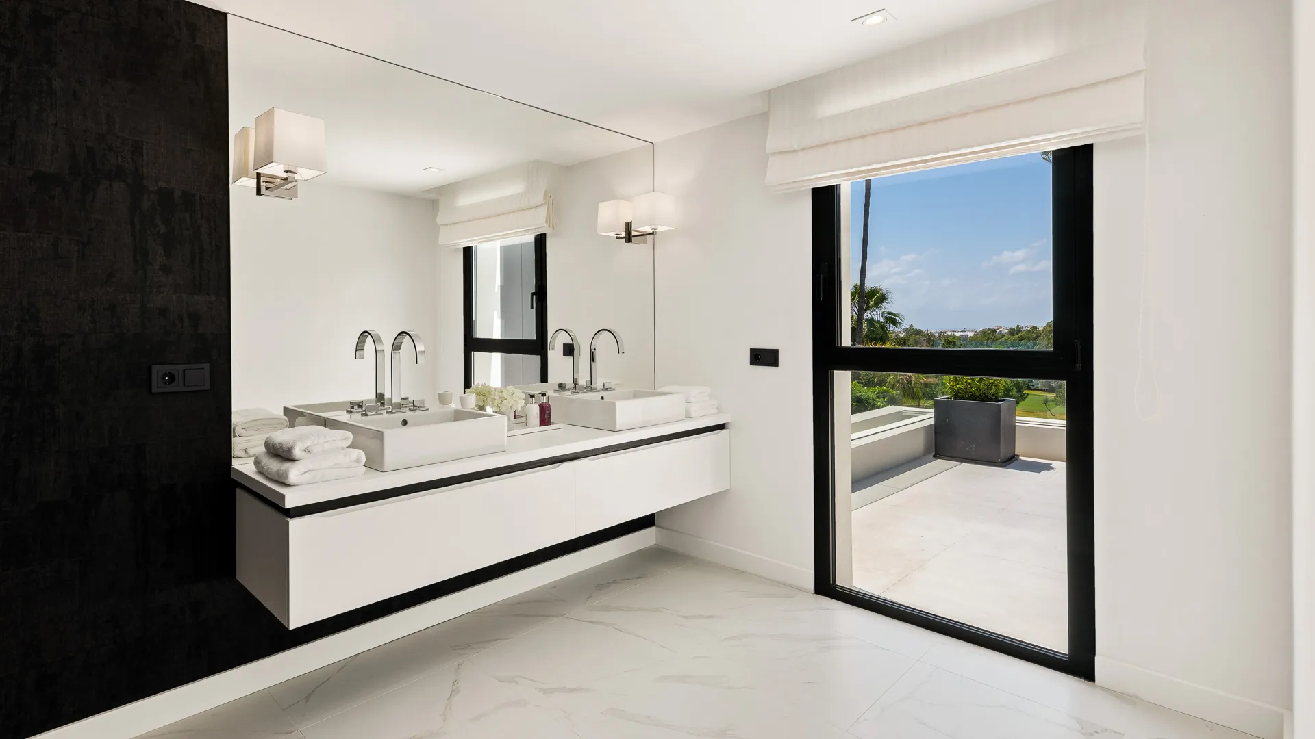 Golf Villa for Rent Marbella Spain Pool Cinema private security (12)