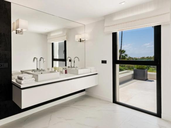 Golf Villa for Rent Marbella Spain Pool Cinema private security (1)