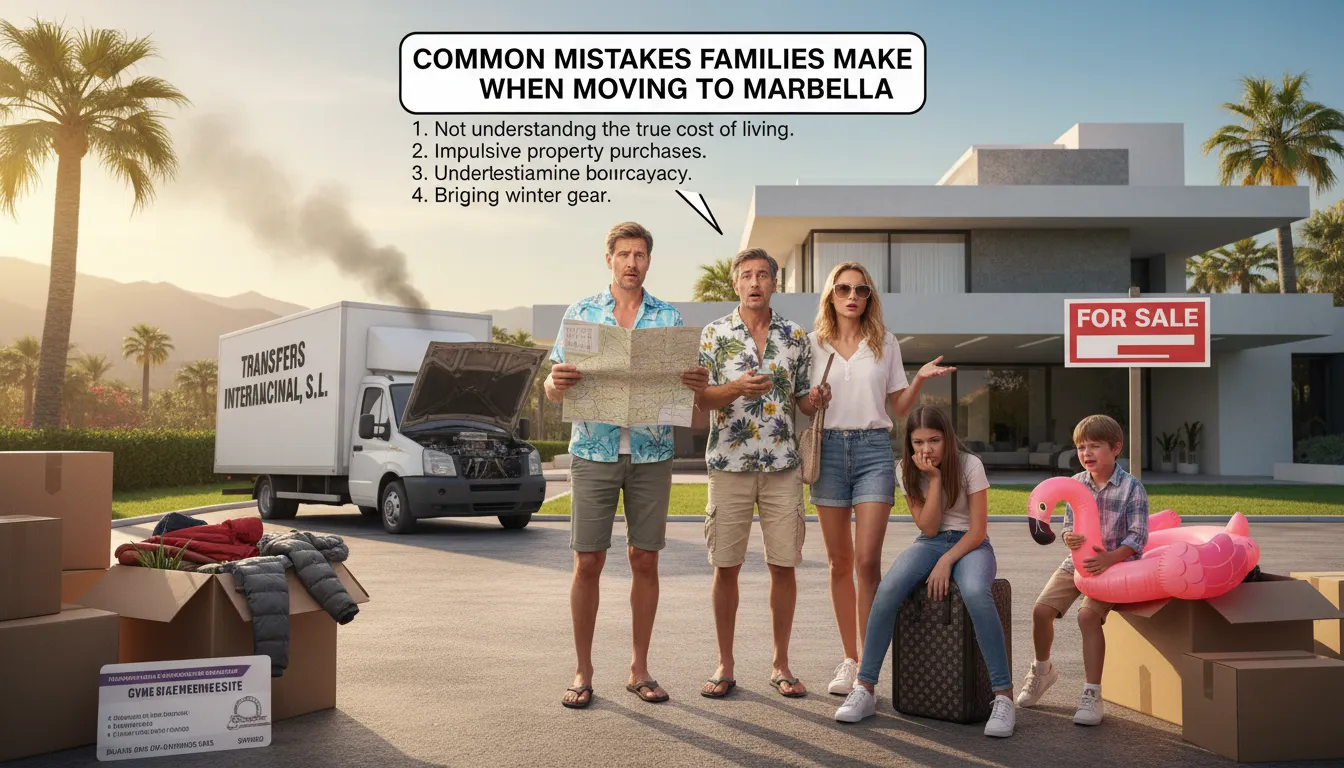 Marbella how to prepare before move to Spain