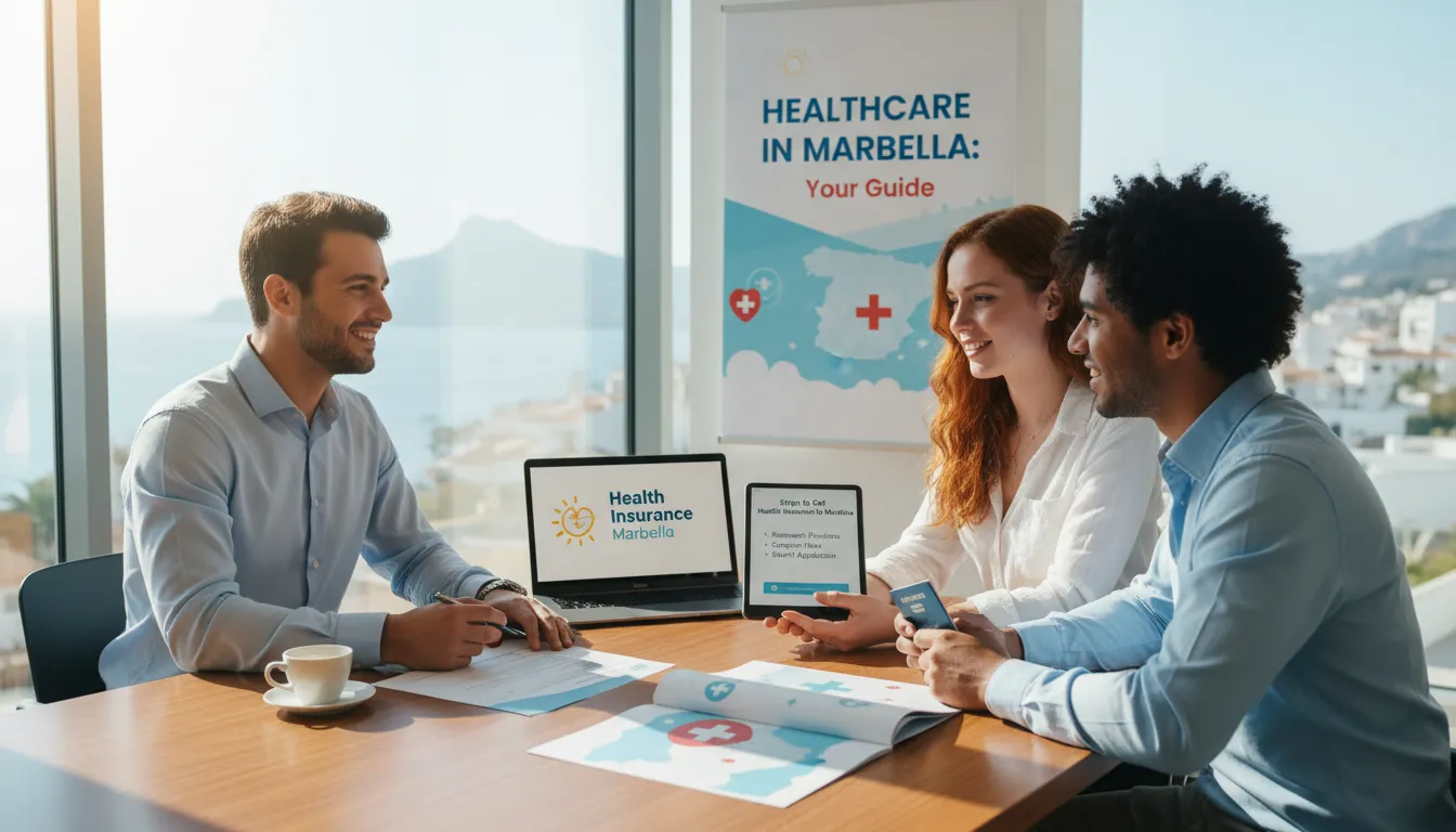 Marbella how to get Health insure for family kids USA Spain