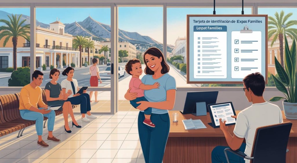 Marbella expat kids children family how to requeriments