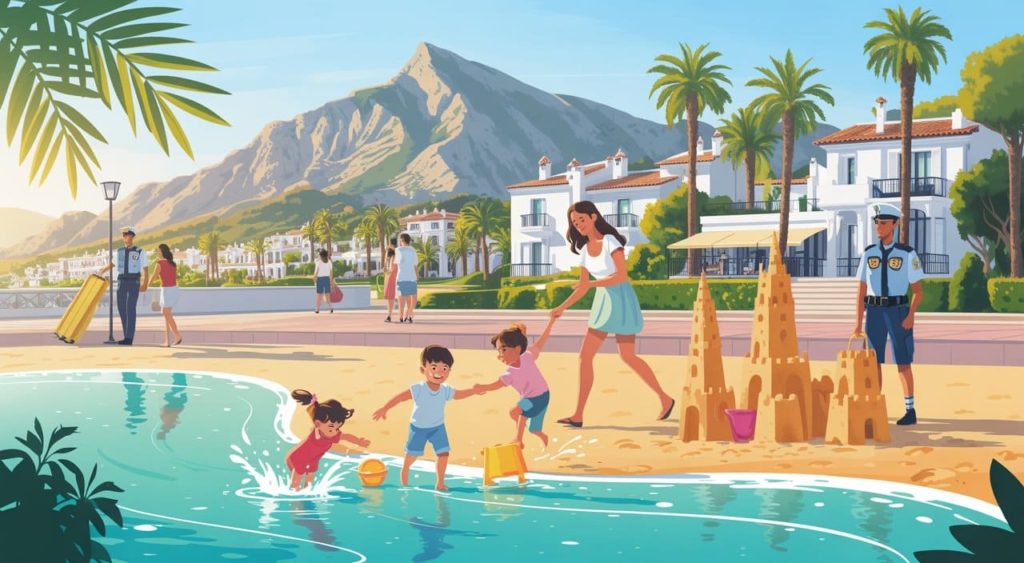 Marbella safety city for family and children