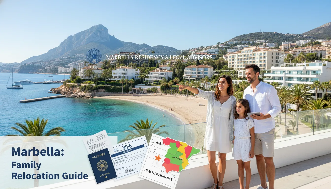 Marbella childproof to move children kids to spain requeriments