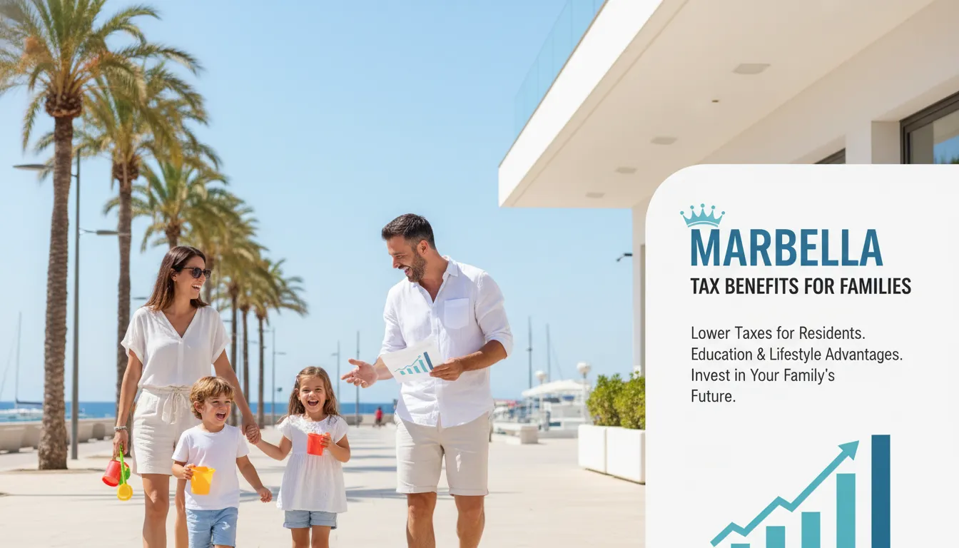 Marbella Tax benefits for families in Spain kids children