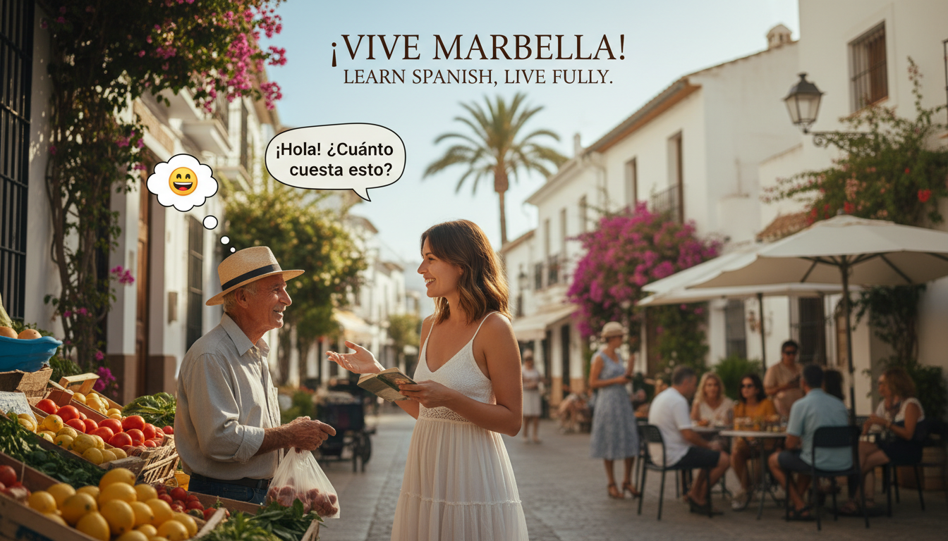 Marbella Spanish lesson for kids children Spain