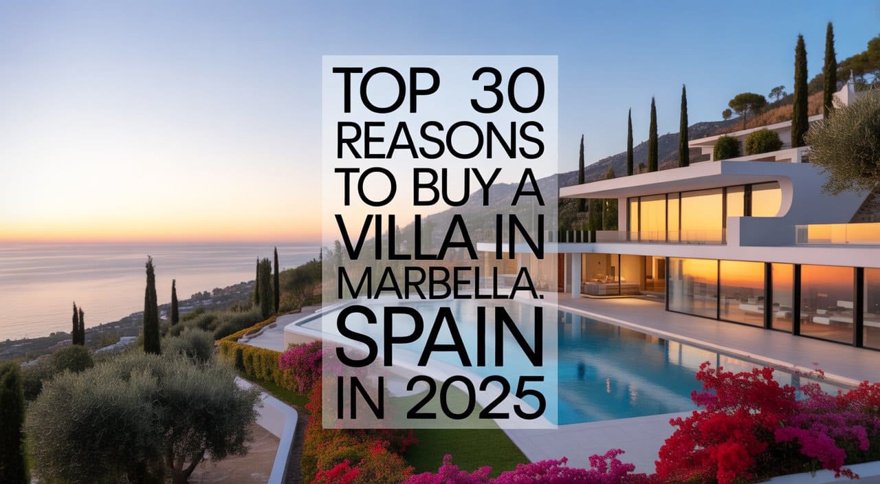 Top 30 Reasons to Buy a Villa in Marbella Spain in 2025 how to 2