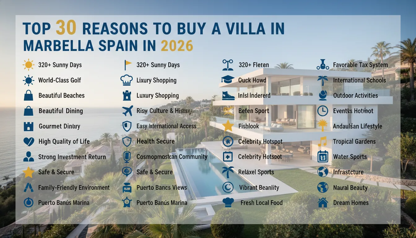 Top 30 Reasons to Buy a Villa in Marbella Spain in 2025 for sale