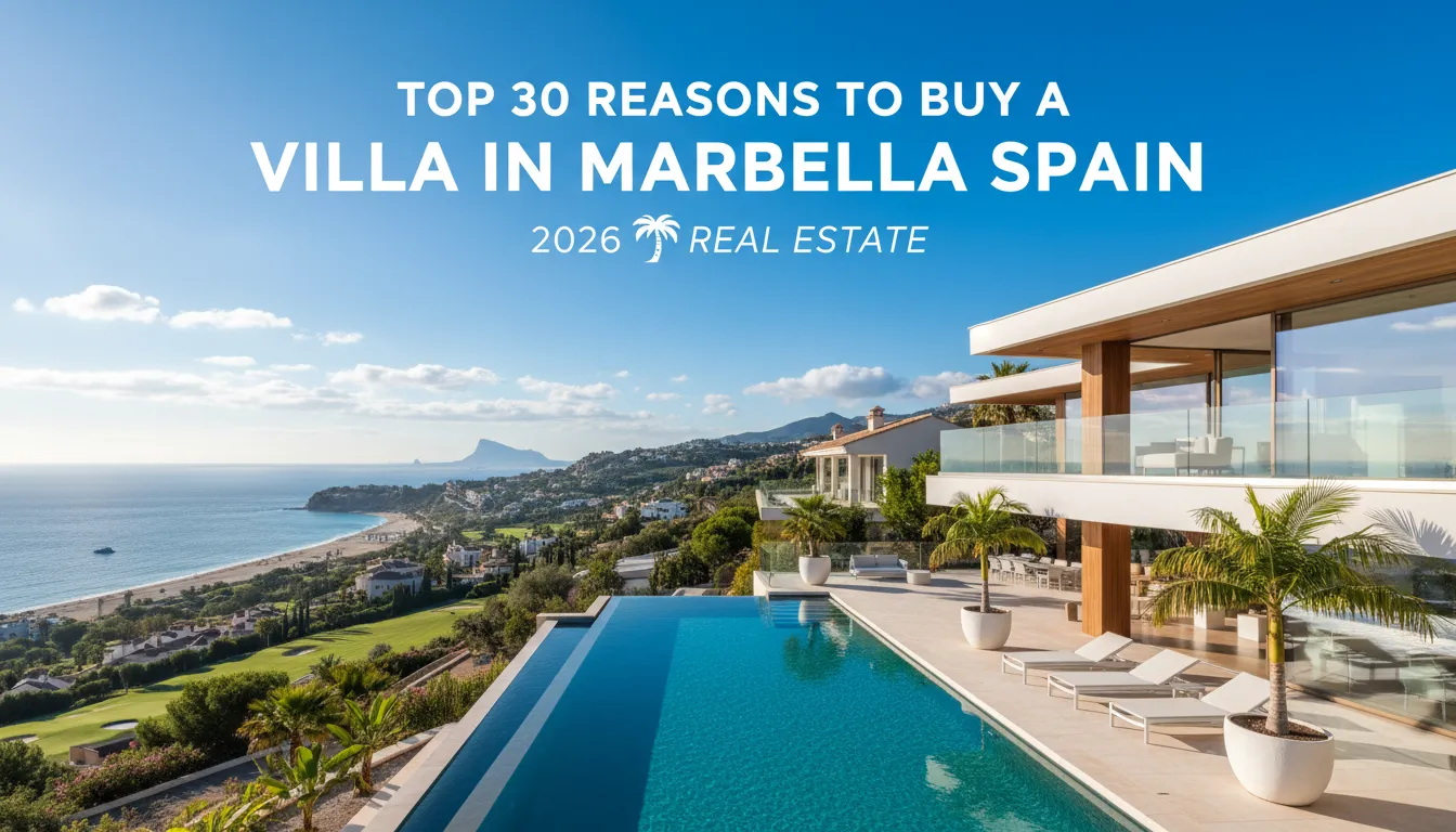 Top 30 Reasons to Buy a Villa in Marbella Spain in 2025 Real Estate