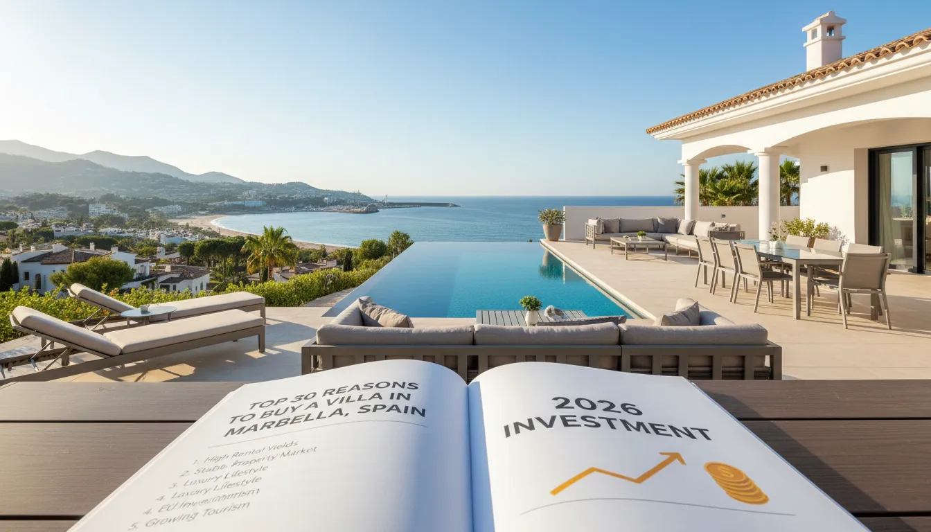 Top 30 Reasons to Buy a Villa in Marbella Spain in 2025 investment