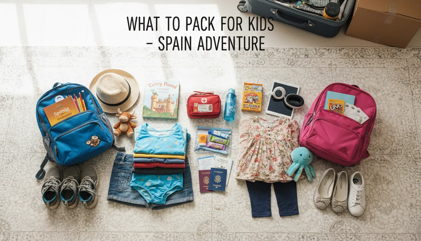 What to Pack for Kids Moving to Spain