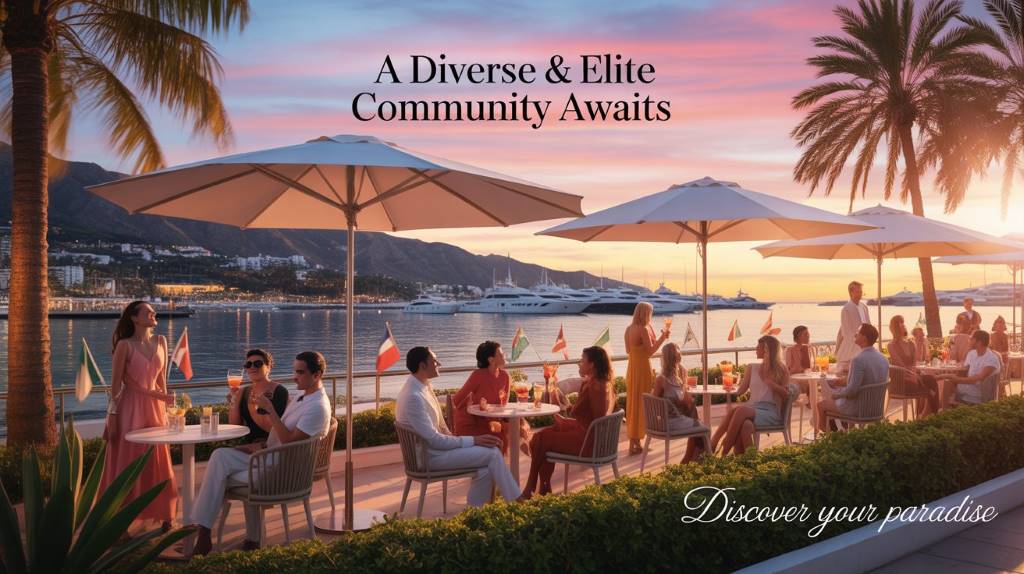 diverse elite in golden mile marbella