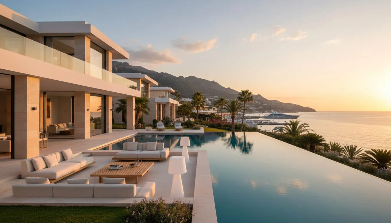 Luxury Marbella villa Golden Mile with Mediterranean sea views and infinity pool - Marbella Luxury Real Estate Market Report 2026 by Gonzo Realtor for UHNWI investors