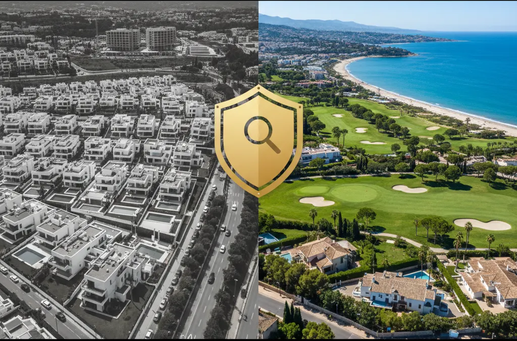 Exclusive view of Sierra Blanca Investment Opportunity. Professional real estate advisory in Marbella by Gonzo Private Office.